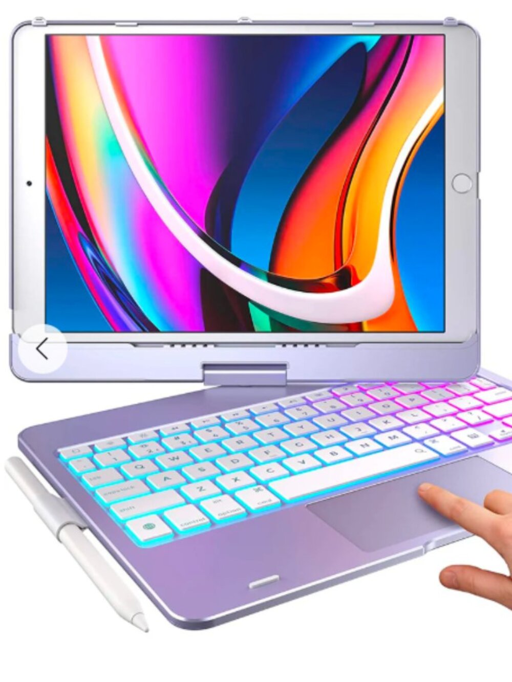 Keyboard Case for 10.2 inch iPad 9th & 8th & 7th Gen (2019), Air 3, Pro 10.5